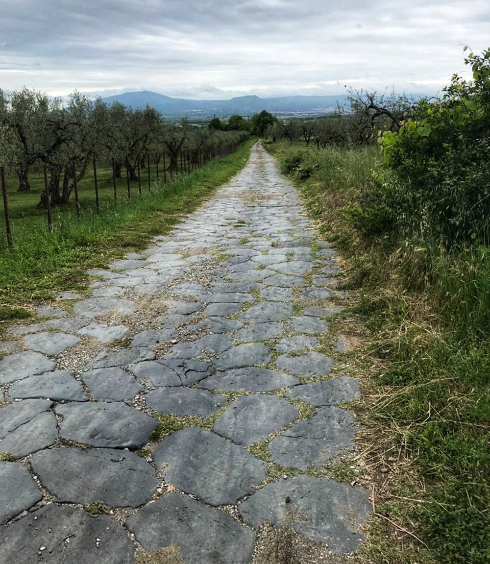 Dopo Bolsena, sull'antica Via Cassia